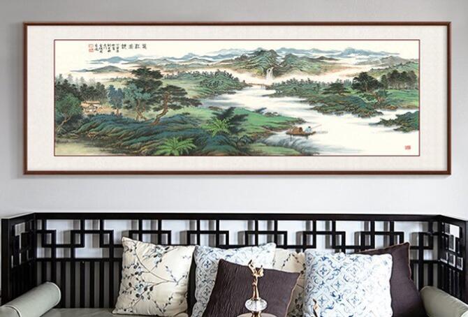 風(fēng)水先生分享最旺家的客廳掛畫